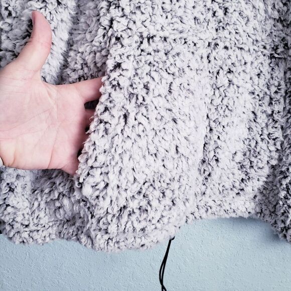 Victoria's Secret Pink Cozy Sherpa Quarter Zip Jacket - Picture 3 of 8